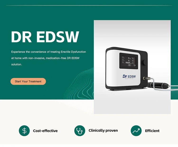 

Effective ED Shockwave Therapy Machine DREDSW Erectile Dysfunction Treatment Focused Shock Wave for ED