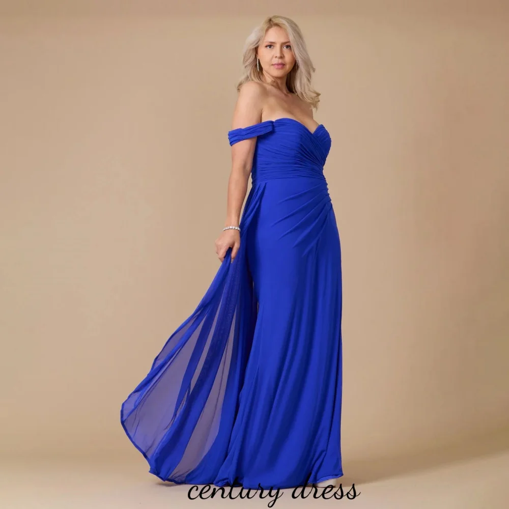 

Customized Exquisite Sweetheart Zipper Evening Dress Charming Ruched Prom Dress Off The Shoulder Party Gown вечернее платье