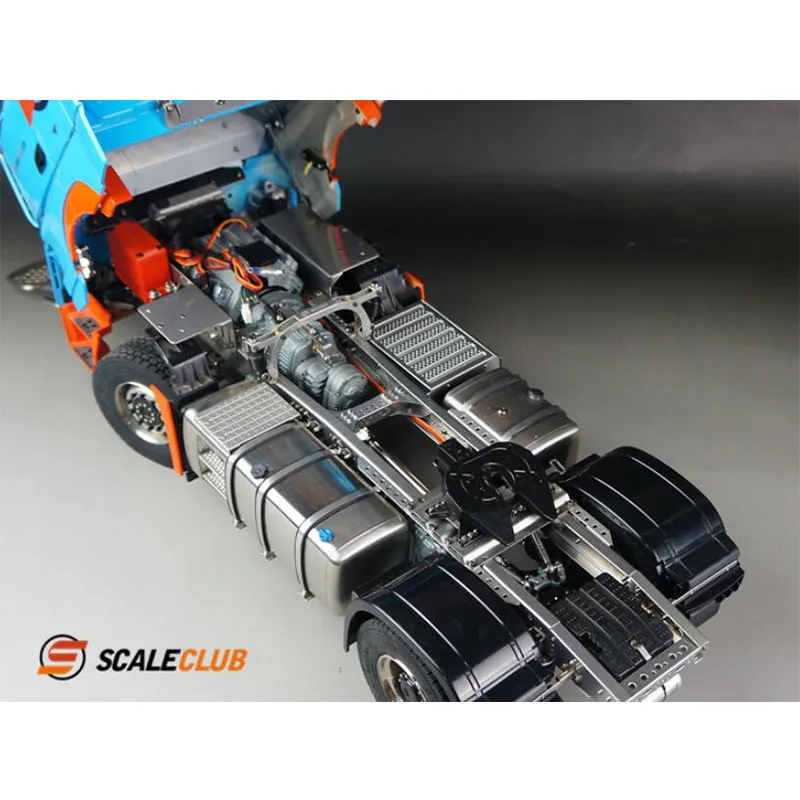 

Scaleclub Model 1/14 Chassis For Benz 1851 High Top 4x2 4x4 Metal Chassis For Tamiya Rc Truck Trailer Car Diy Parts