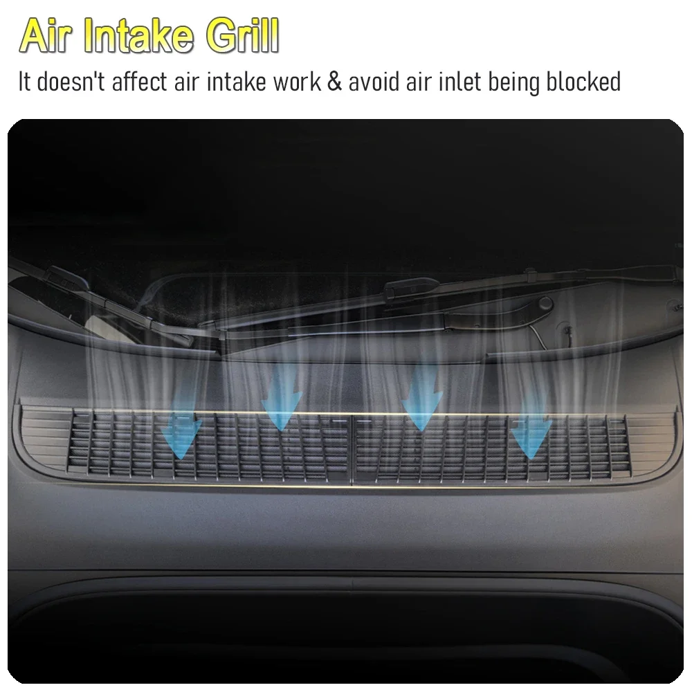 

For Tesla Model Y YL AC Air Intake Filter Anti-Dust Insect Protection Net Car AC Vent Filter Cover Tesla Model Y Interior