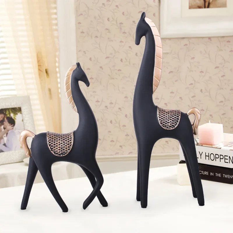 

Factory direct sales High Quality Horse Decor Table Decor Resin Horse