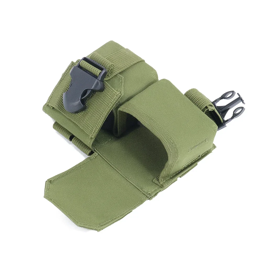 

Outdoor Tactical Dual Round Tool Pineapple Bag Grenade Model Storage