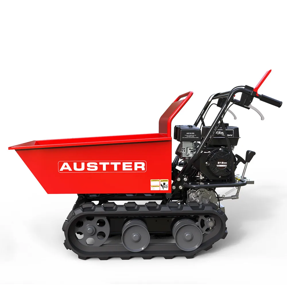 Hot Sale China Shandong 4WD drive petrol or electric Customized Power Barrow loader for sale