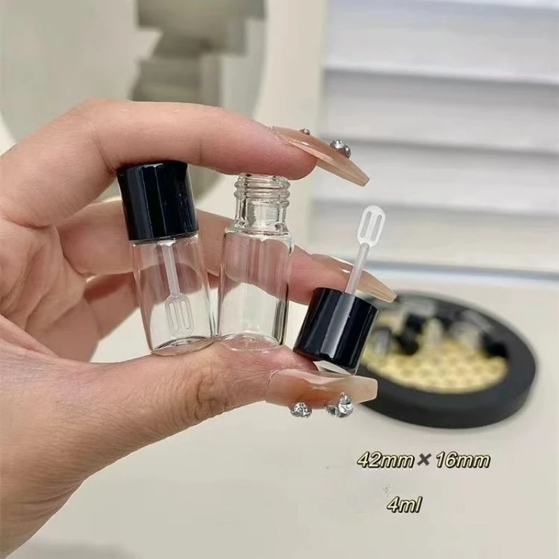 5/3/1PCS Mini Refillable Bottles Liquid Foundation 4ml Subpackage Travel Empty Bottle Mini Digging Spoon Glass Cosmetics Tools