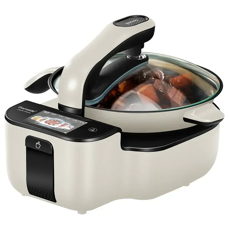 Fully automatic intelligent cooking machine cooking artifact household multi-functional all-in-one automatic cooking pot