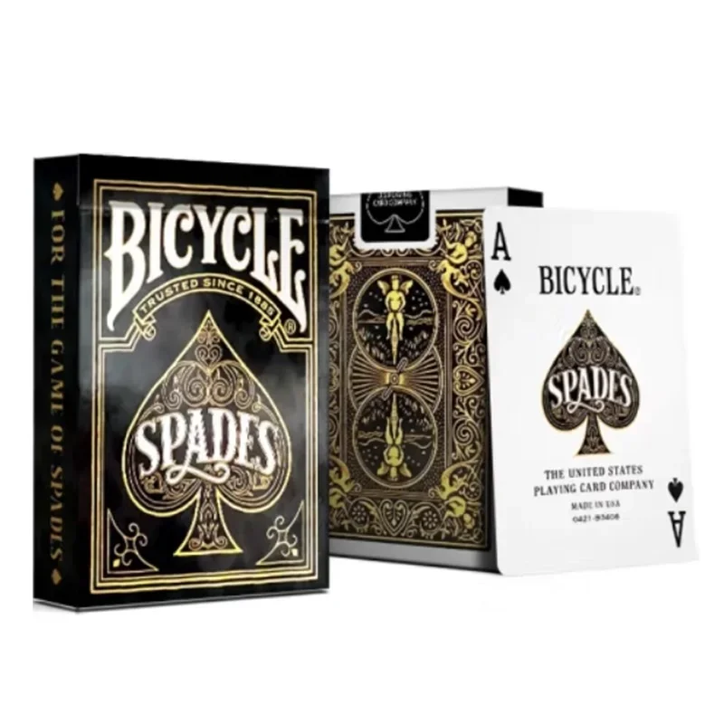 

Bicycle Spades Playing Cards Deck USPCC Poker Collection Card Games Magic Tricks