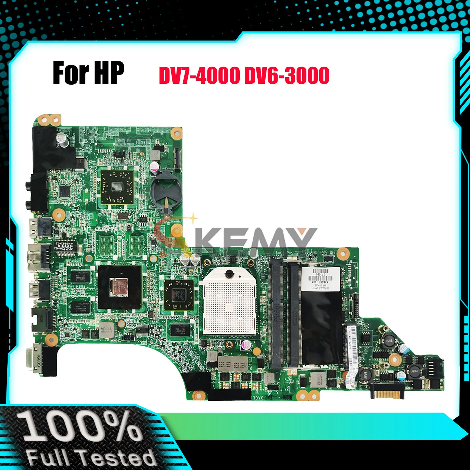 

Материнская плата ноутбука DA0LX8MB6D1 для HP Pavilion DV7-4000 с 5470/512 DDR3 615686-00, 100% полностью протестирована