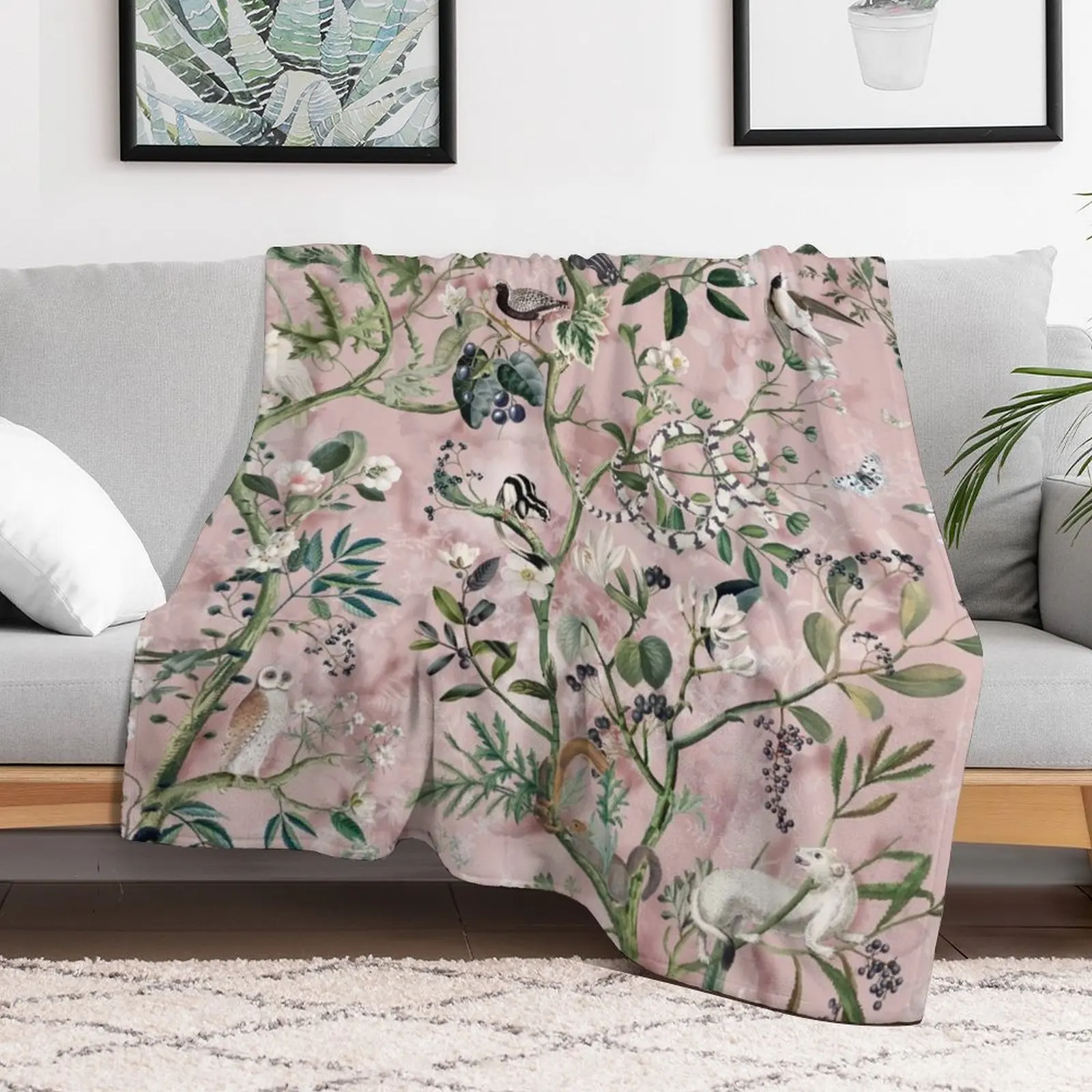 Wild Future pink Throw Blanket Blankets Sofas Of Decoration Beautifuls Quilt Camping Blankets