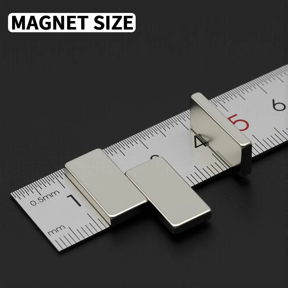 20x10x3mm Powerful Neodymium Magnet N35 NdfeB Permanent Magnetic imanes Block Super Strong Fridge Magnets DIY