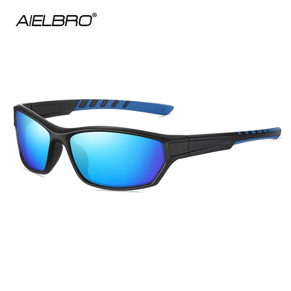 

AIELBRO Sunglasses for Men Cycling Lenses Polarizing Glasses for Men Men's Bicycle Cycling Lenses Sports Glasses Mens Glasses