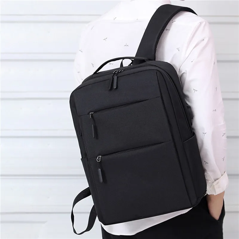 2024 Men\'s Backpack Multifunctional Waterproof Bags For Male Business Laptop Backpack USB Charging Bagpack Nylon Casual Rucksack