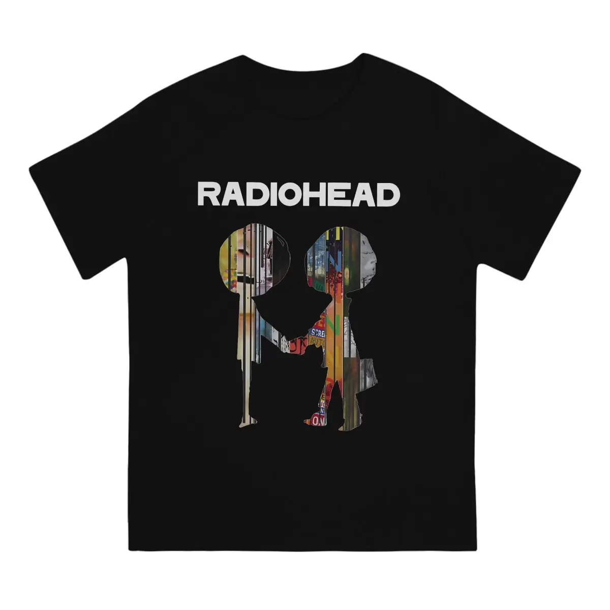 Men's T-Shirts The Bends Ok Computer  Rainbows Pablo Pool Amnesic-Radio Funny Pure Cotton Tees Short Sleeve Radiohead T Shirts