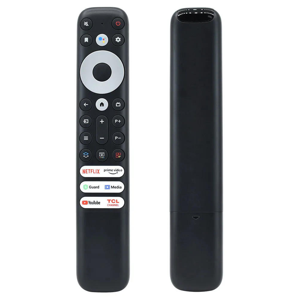 New Original RC902V FMR1 For TCL Smart TV Voice Remote Control 50P725G 55C728 C835 C635 65X925 iFFALCON 75H720 w/ Silicone Case