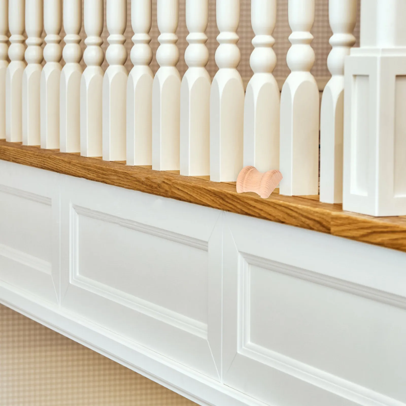 미완성 목재 공예 난간대, 홈이 파인 장식용 로마 기둥, DIY 프로젝트용 목재 가구 스피들