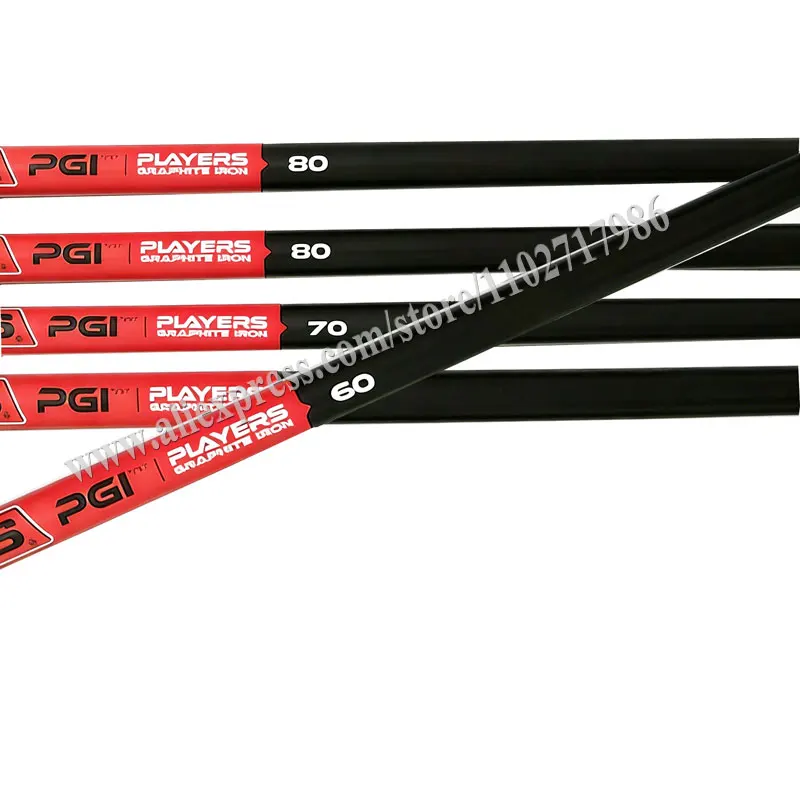Aste per mazze da golf da uomo PGI 60/70/80/90/100 in grafite per ferri da golf