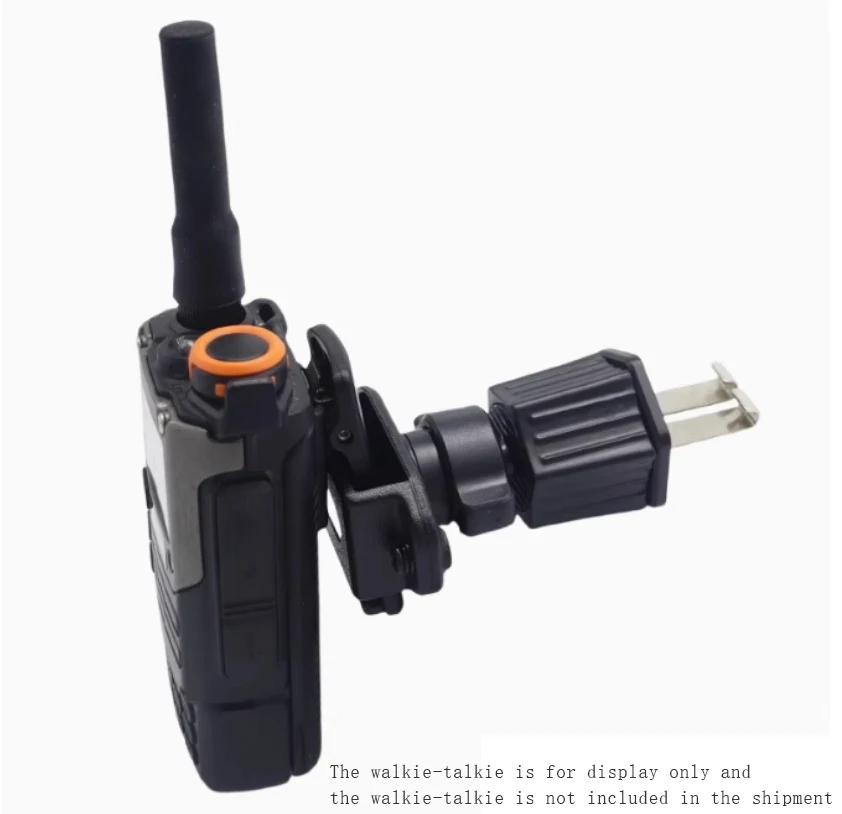 Uchwyt do mocowania walkie-talkie do wylotu powietrza, uchwyt do walkie-talkie z mikrofonem ręcznym do wylotu powietrza klimatyzacji samochodowej, uchwyt ręczny — zdjęcie produktu 2