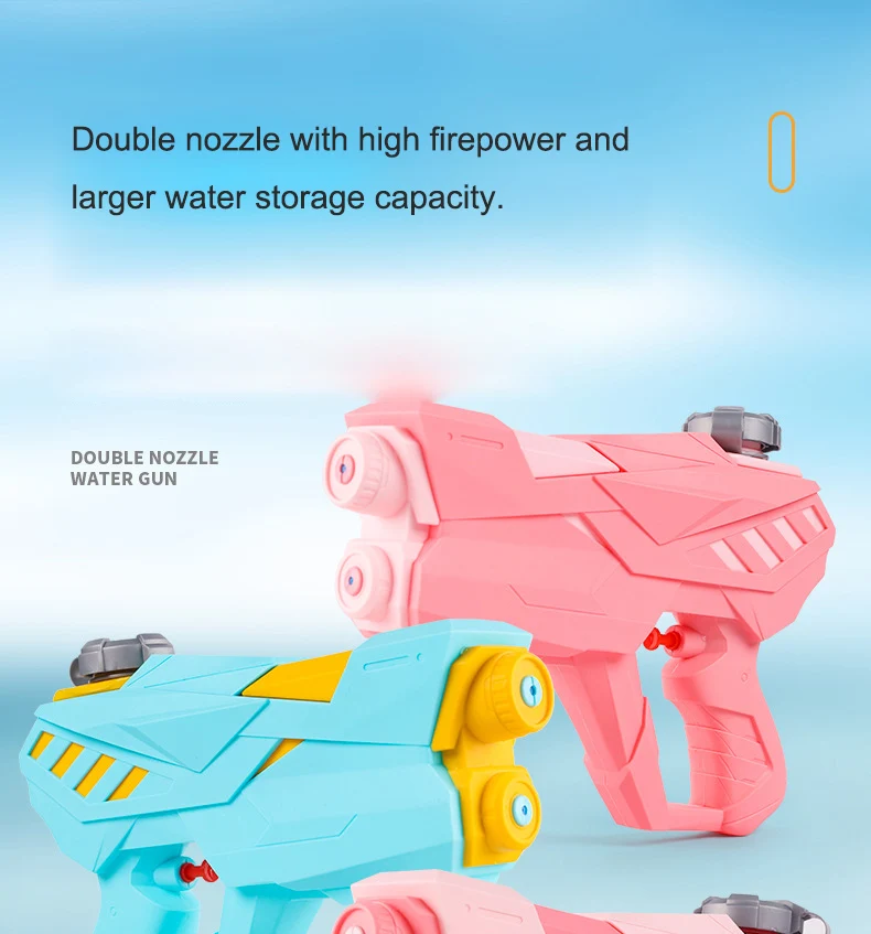 Pistolet à eau d'été, jouet d'extérieur, tir automatique, jouet de plage, pour enfants et adultes, nouvelle collection 2024