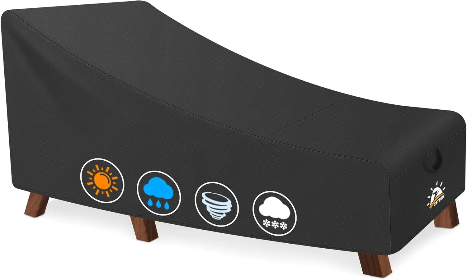 

Водонепроницаемый чехол для уличного шезлонга, сверхпрочный, устойчивый к выцветанию, защитный чехол для садовой мебели 80x32x32 дюйма