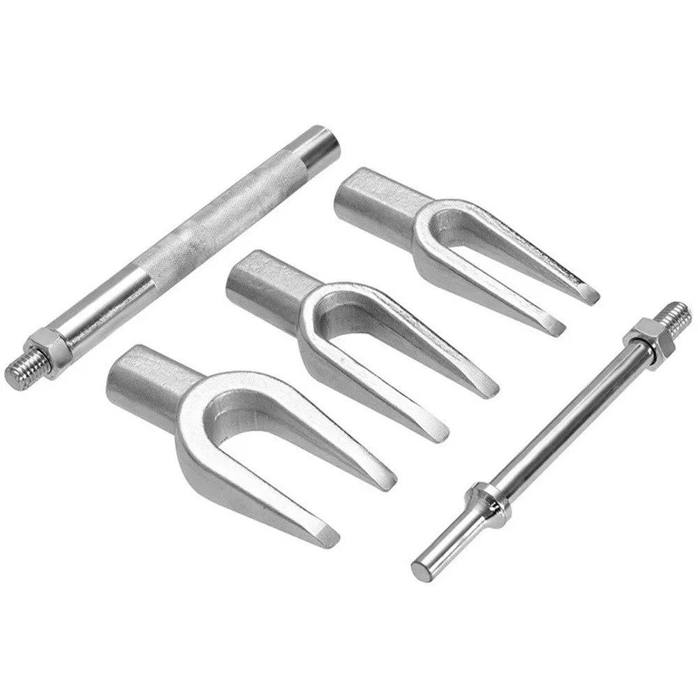 5pcs Front End Service Tool Kit Ball Joint Separator Pitman Arm Tie Rod Puller Ball head fork suit