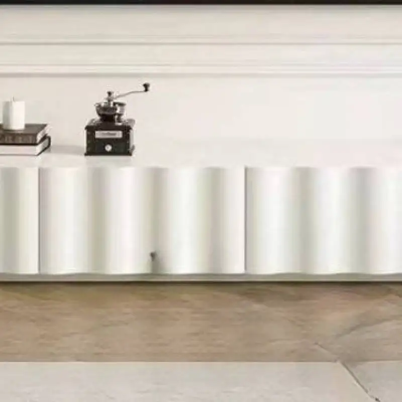 확장형 TV 캐비닛 빈티지 화이트 아이템 바닥형 소형 TV 스탠드 럭셔리 노르딕 실내 가구