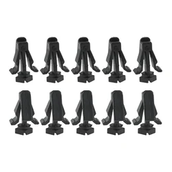 10pcs Auto Clips Grille Retainer Holder for Nissan Grille Retainer 768820M060 Automobile Interior Fastener Accessories Nylon