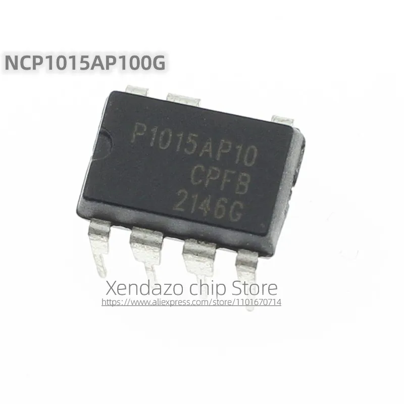 5pcs/lot NCP1015AP100G NCP1015AP10 P1015AP10 DIP-7 package Original genuine Power management chip