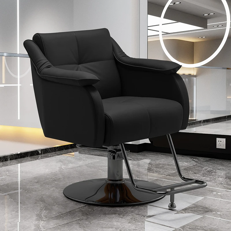 

Modern Luxury Barber Chairs Beauty Trendy Nordic Ergonomic Salon Chair Comfortable Professional Sillon Barbero Salon Furniture