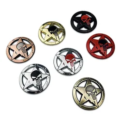 Car Body Side Emblem Trunk Badge Sticker Skull for BMW Mercedes Benz Jeep Nissan Citroen Mazda Honda Volvo Subaru Lexus