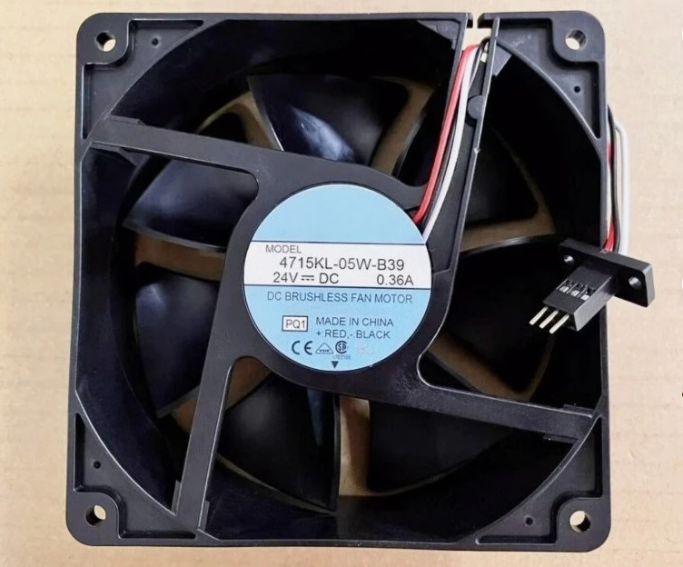 

Brand New 4715KL-05W-B39 120 * 120 * 38mm 0.36A for server axial fan - Fast Delivey