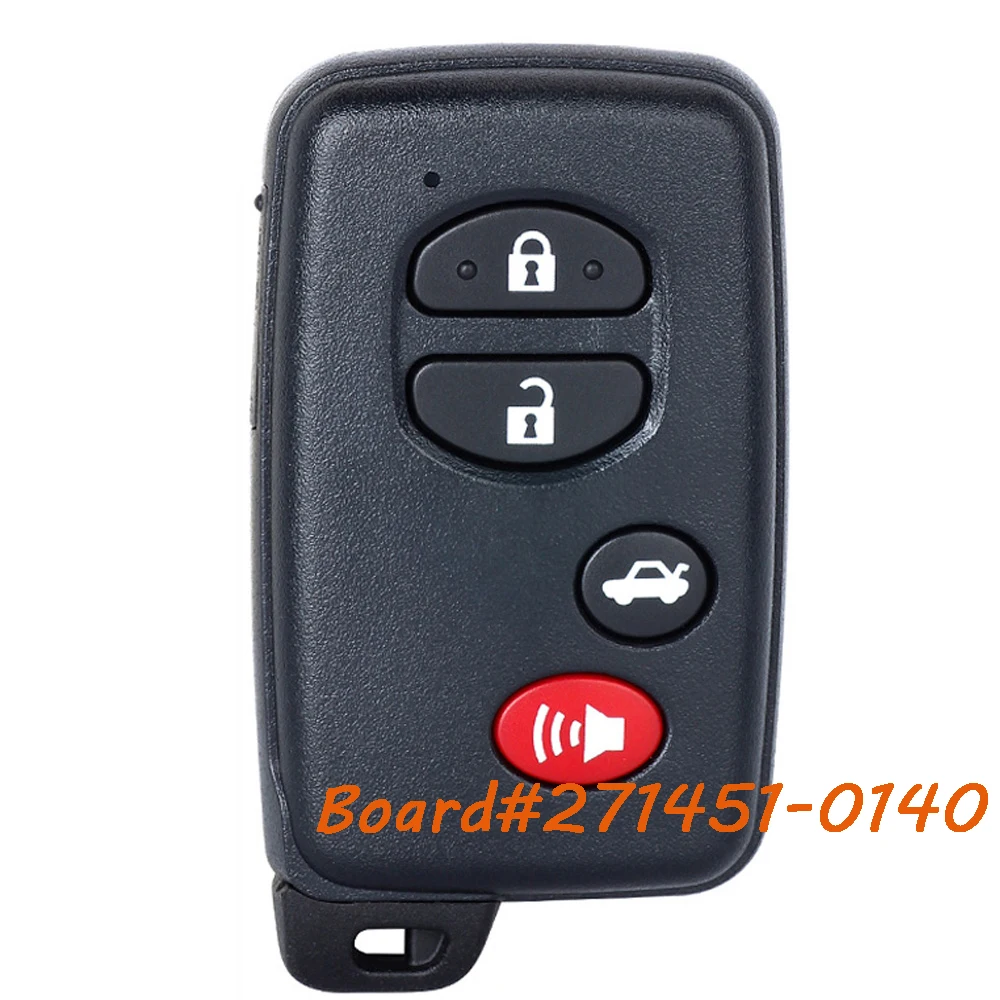 

KEYECU 271451-0140 314.3MHz Smart Keyless Remote Key Fob for Toyota Avalon Camry 2007 2008 2009 HYQ14AAB 89904-06041 89904-33181