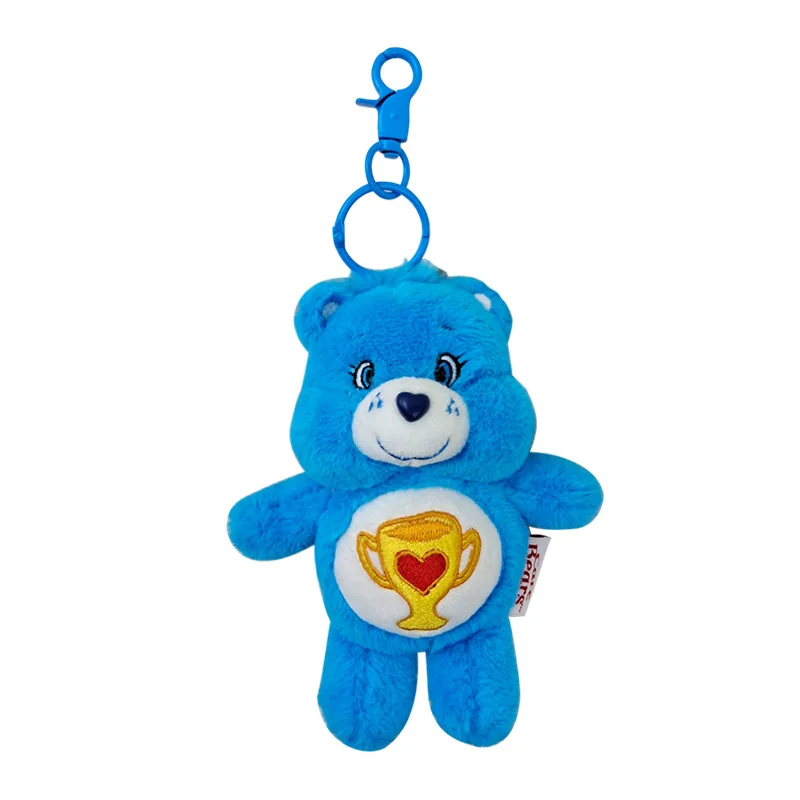 Keychain Care Bears Anime Carebears Plush Pendant Cartoon Care Bears Child Toy Cute Girl Backpack Pendant Gift