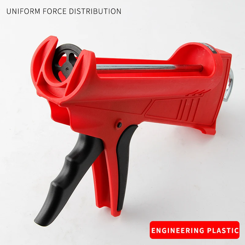 1Pcs DURATEC Caulking Gun New Style Lightweight Manual Glass Glue Applicator Universal Structure Cylindrical Pressing Glue Gun