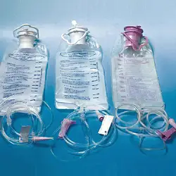 1pcs 1200ml health plastic feeding bag enteral nutrition supply bag nasal feeding nutrient gravity pump transparent tube bag