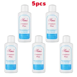 5pcs Nails Cleanser Extension Glues Fake Nail Remover Tool Liquid UV Gel Polish Excess Brush Clean False Nail Sticky Layer