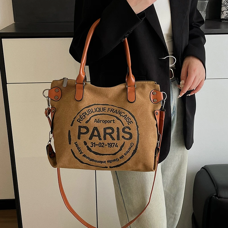 bolsa-feminina-de-lona-portatil-nova-tendencia-da-moda-com-estampa-de-letras-grande-capacidade-tipo-sacola-para-lazer-e-deslocamento-de-ombro-Unico-e-transversal