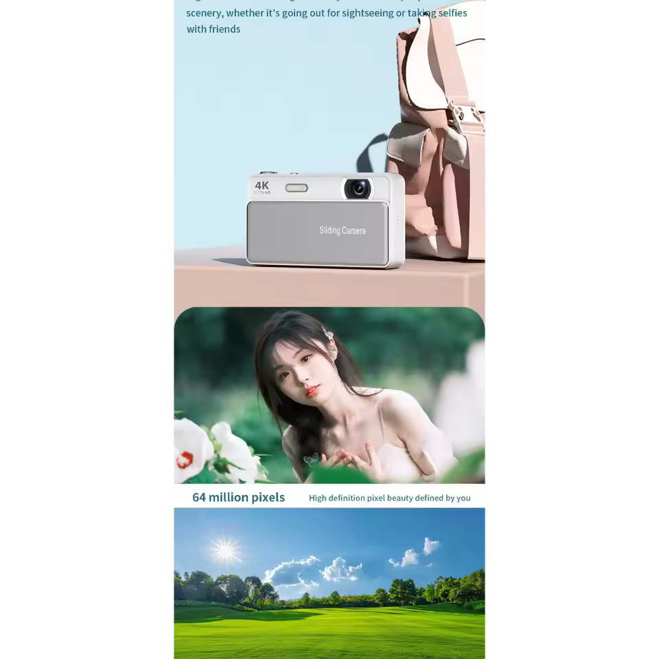 새로운 3.0인치 디지털 카메라