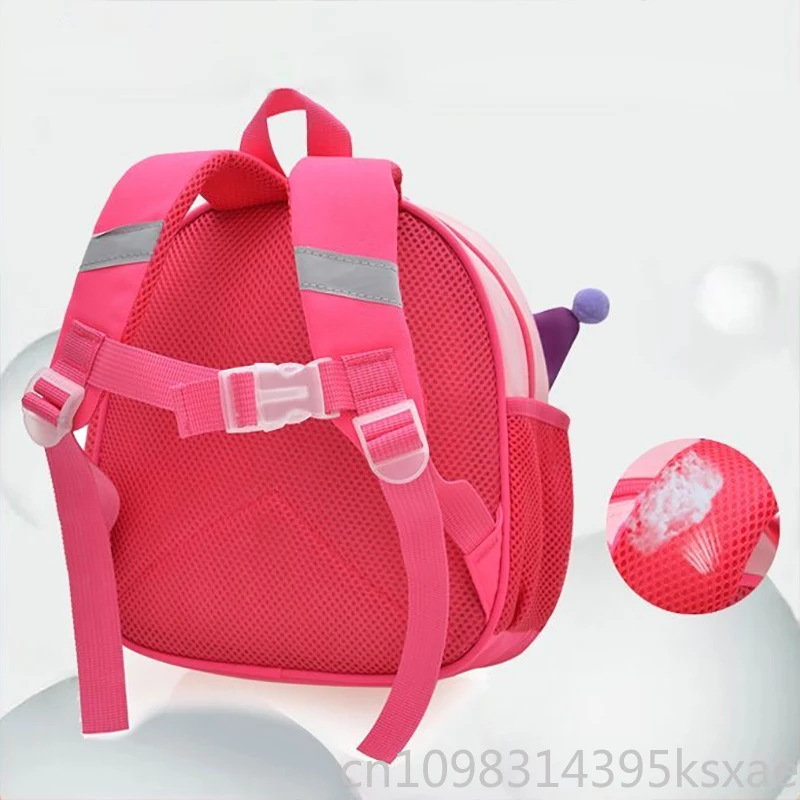 Sanrio Mini Backpack for Girls Cute School Bag Cartoon Kuromi Breathable Lightweight with Reflective Strips Portable Durable