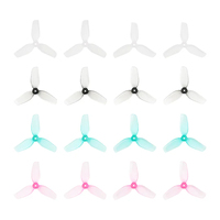 16Pcs BETAFPV 31mm Ultralight 3 Paddle Propellers 1.0mm  Shaft  For 0702 Brushless Motor For Meteor65 Meteor65 Pro, Air65 Drone