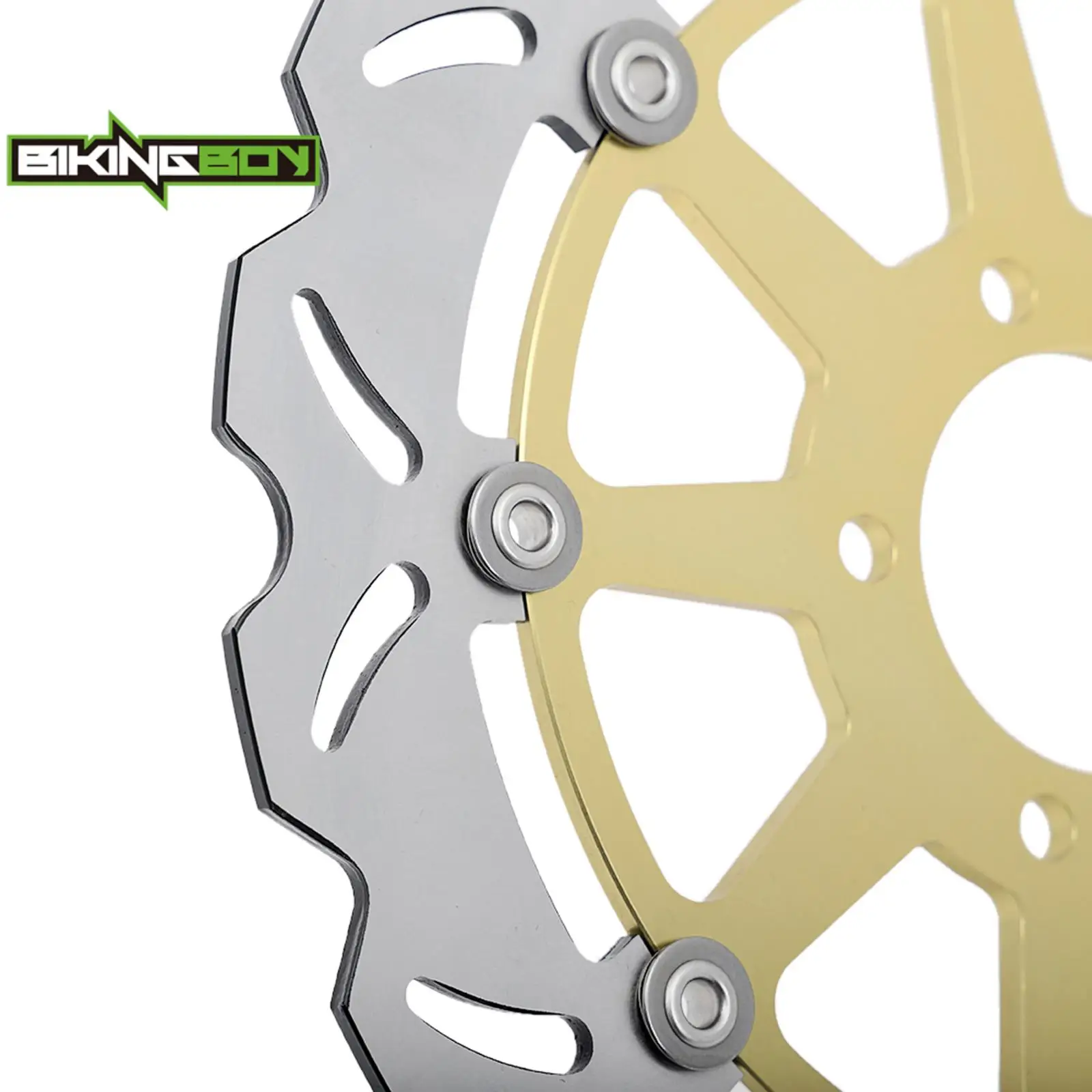 BIKINGBOY For Suzuki GSX-R GSXR 750 96 97 98 99 TL1000R 98 99 00 01 02 03 K1 K2 K3 Front Rear Brake Discs Disks Rotors + Pads view 5