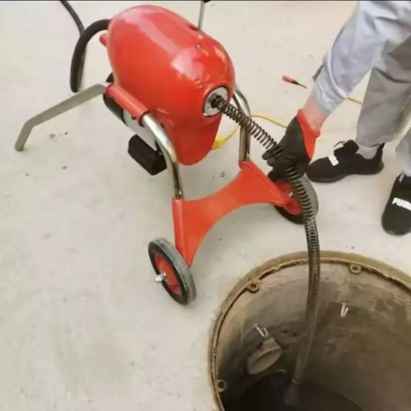 Professional environmental protection simple style metal sewer dredging machine blockage removal special tool