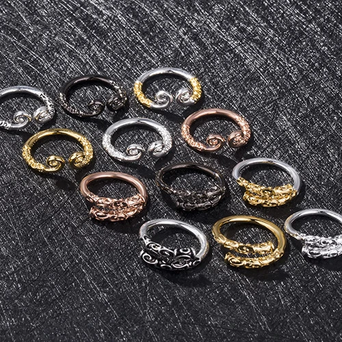 Black Myth Wukong Adjustable Rings Monkey King Jin Gu Bang Long Gilded Stick Rings Jewelry Accessories Men's Games Gift Rings