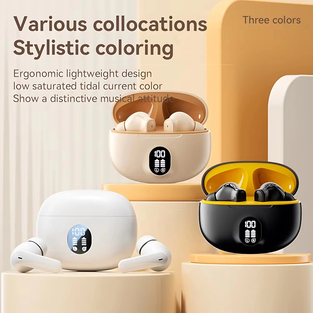 Ultra-Light Compact Mini Wireless Earbuds Built-in Microphone Noise Isolation Long-Lasting Battery for Crystal-Clear Calls Music image 6