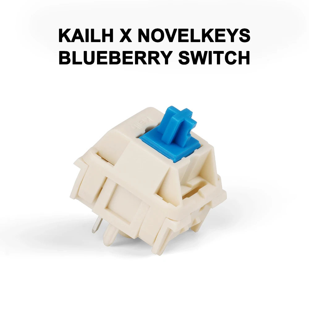 

Novelkeys X Kailh Blueberry Switch 4pin 5pin Rgb Smd Tactile 55g Force 5pin Mx Stem Switch For Backlit Mechanical Keyboard 50m