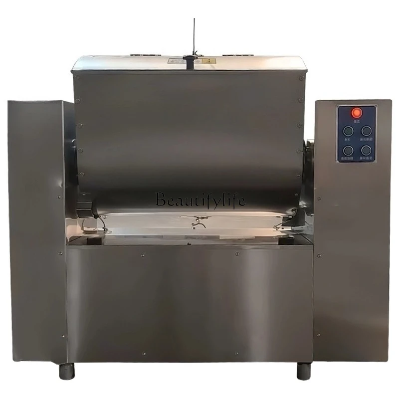 

Automatic Tipping Bucket Mixer Large Capacity Stainless Steel Multifunctional Mixing Filling Kneading Machine
