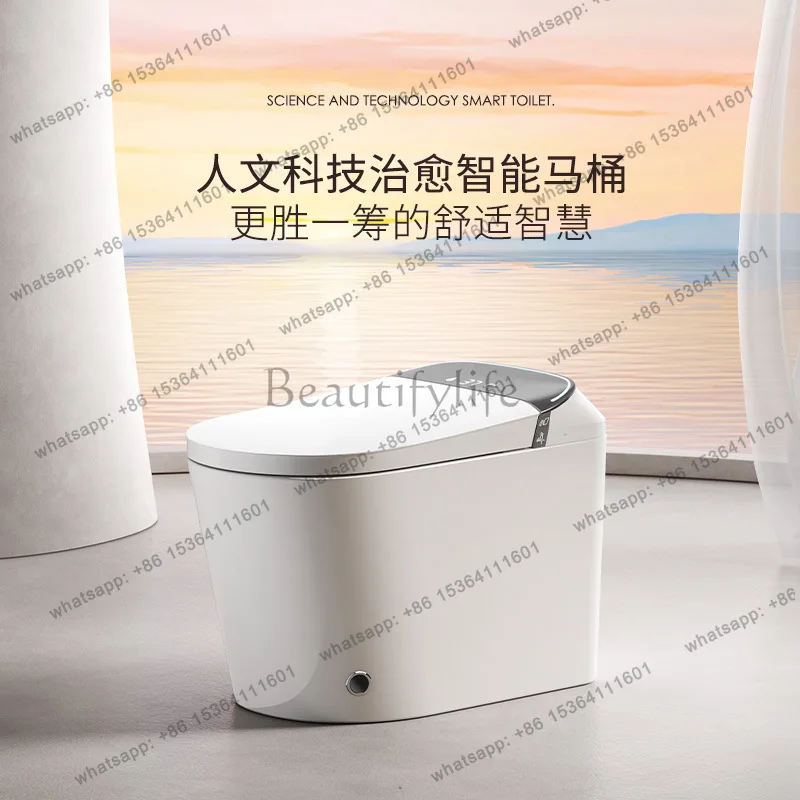 Smart toilet Fully automatic household integrated induction No water pressure limit Instant hot toilet
