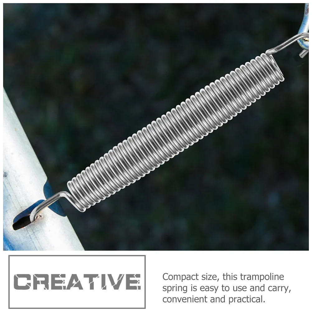 

1 Set Trampoline Springs 16-24 Inch Galvanized Steel Wire Extension Spring For Bounce Enhancement Outdoor Recreation Trampoline
