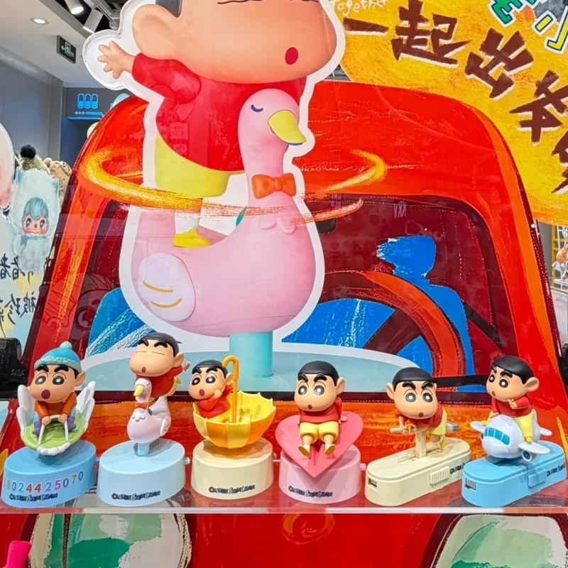 

52Toys Crayon Shinchan Blind Box Figure Car Air Freshener Ornament Home Car Decoration Birthday Gift For Adult Collection