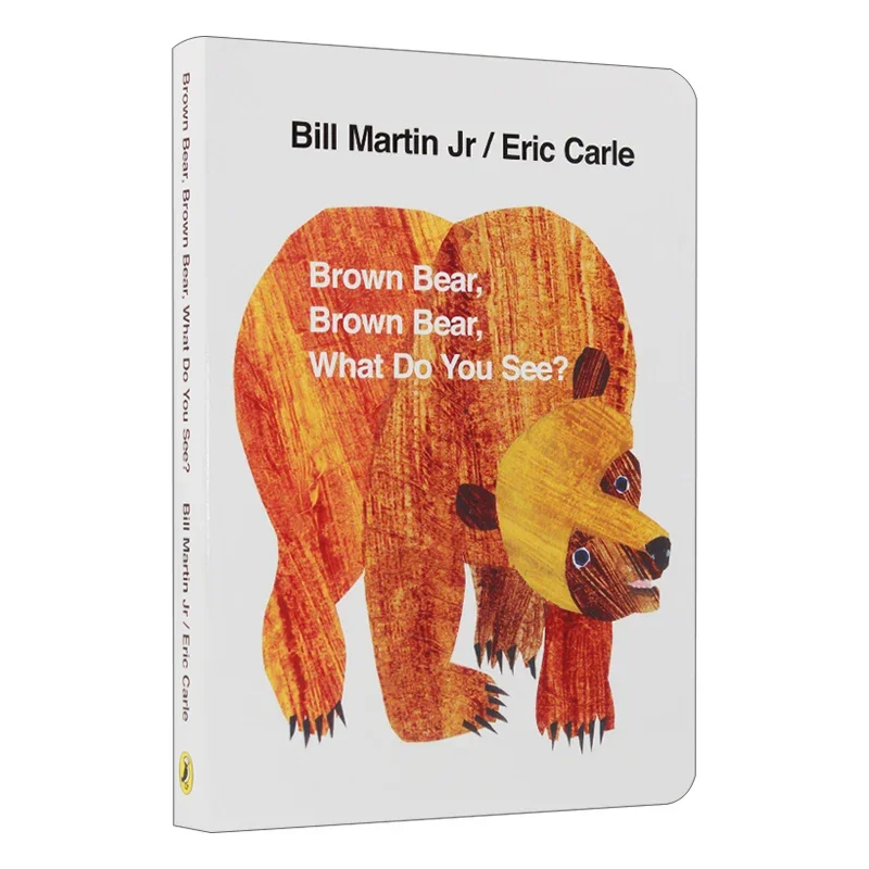 

Brown Bear, Brown Bear, What Do You See Children's books aged 1 2 3 4 English Picture book, Board Book 9780241137291