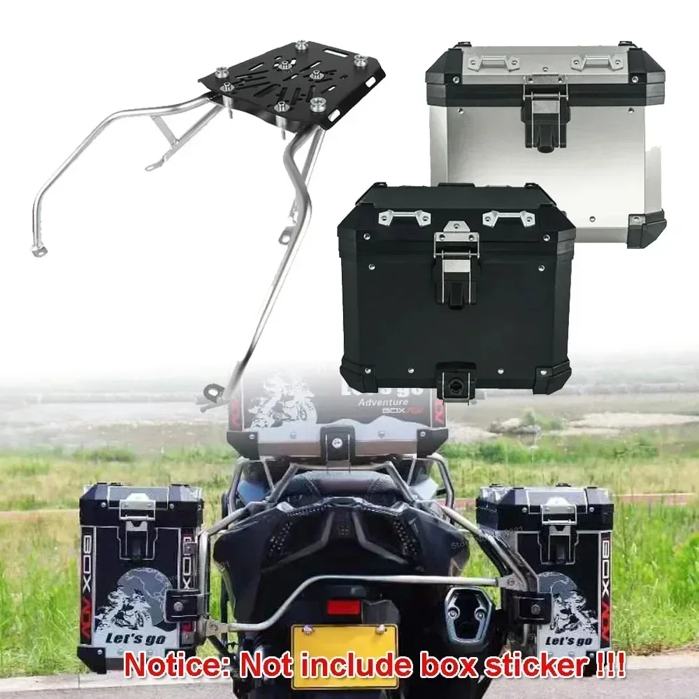 Aluminum Box Luggage Rack For Kymco AK550 2017-2021 2022 Motorcycle Trunk Saddlebag Top Case Panniers Stainless Steel Bracket