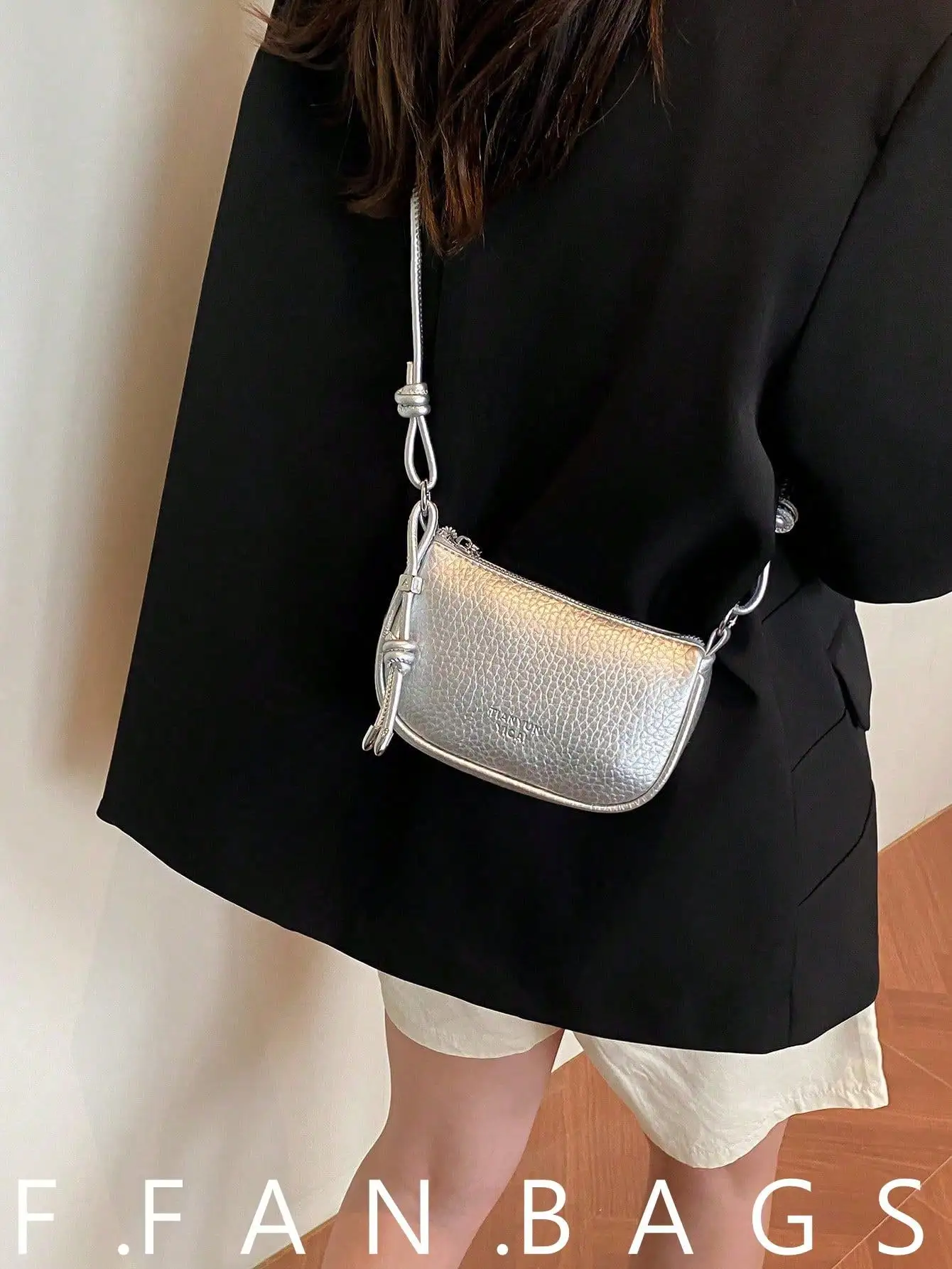 

Litchi Texture Mini Handbag, New Fashion Compact Daily Shoulder Bag, Ultra-Light Small Crossbody Bag For Women